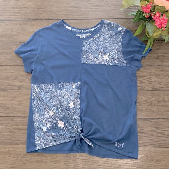 Abercrombie Kids twist front tie top girls 15/16 - Picture 1 of 4